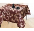 Шоколад Скатерть+салфетка 30*30(6шт) трикот - small