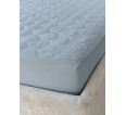 Наматрасник синтепон на рез. борт 20(серый) м/ф - small3