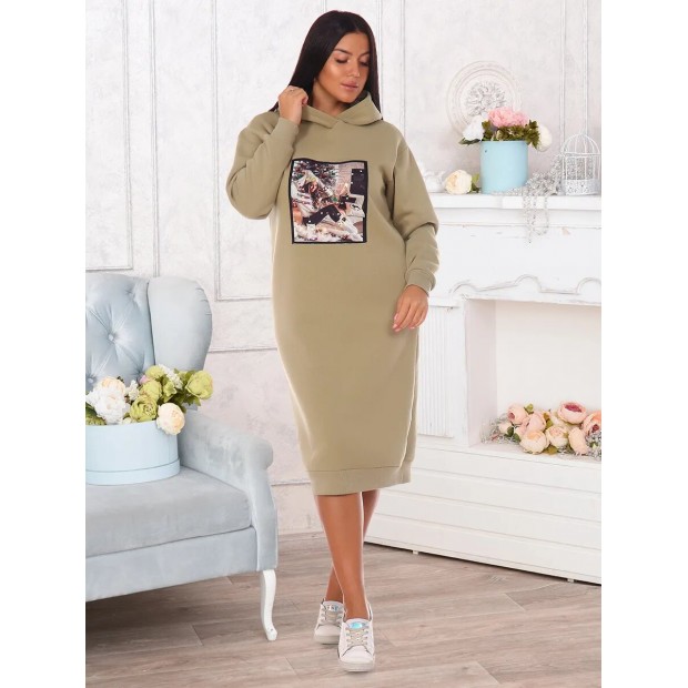 Ирма (олива) платье