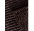Вертикаль(шоколад) плед велсофт - small3