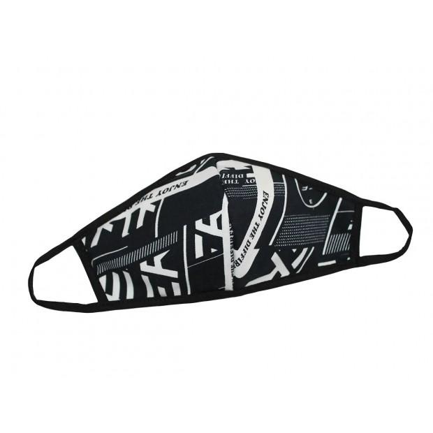 Маска защитная трикотажная(7) черная