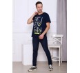 Рэнди (индиго) футболка - small5