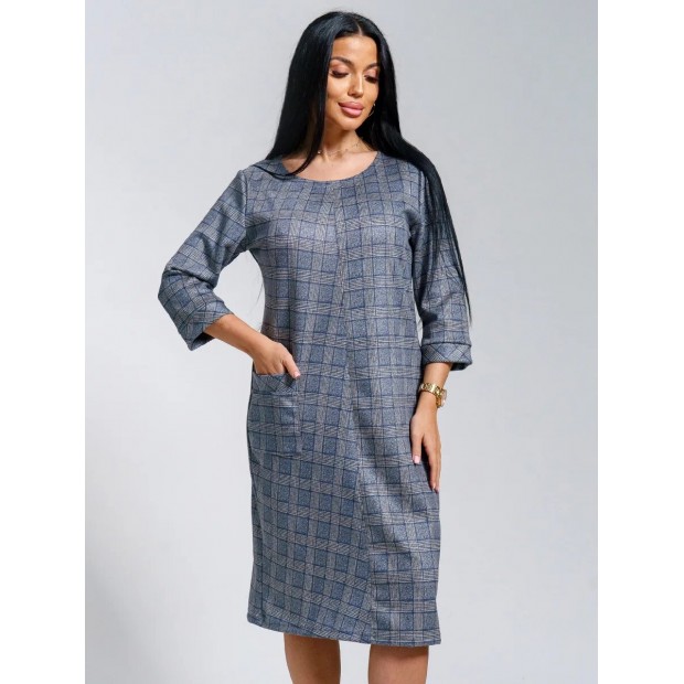 Регина (серое) платье