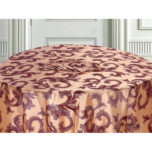 Карамель Скатерть+салфетка 30*30 (6шт) трикот