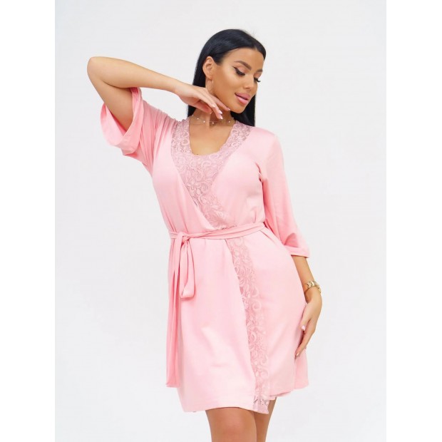 Мадонна(персик) пеньюар