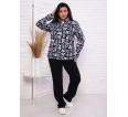 Париж(индиго) костюм - small2
