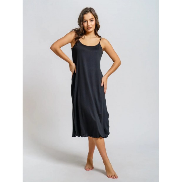 Ника(черный) сорочка ночная