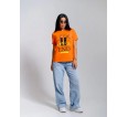 Миранда(оранжевый) футболка женская - small3