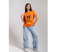 Миранда(оранжевый) футболка женская - small6