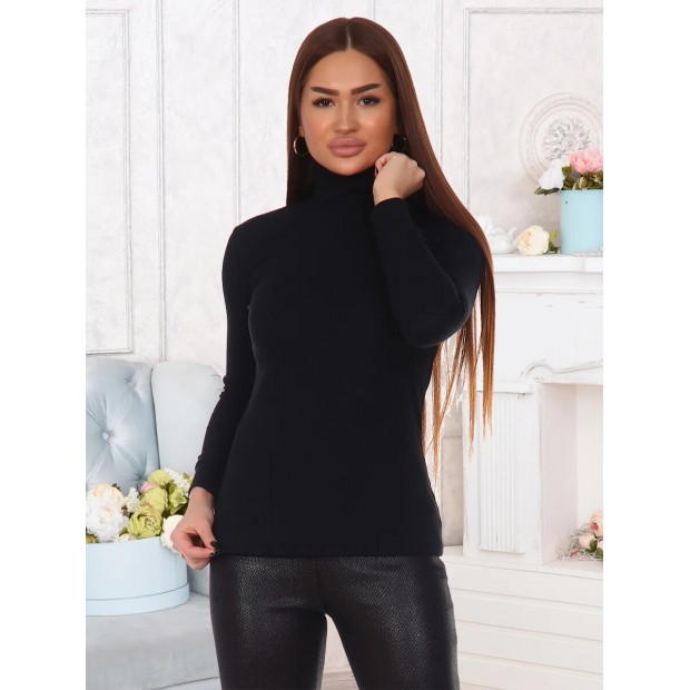Жизель-2 (черн) водолазка (фуфайка)