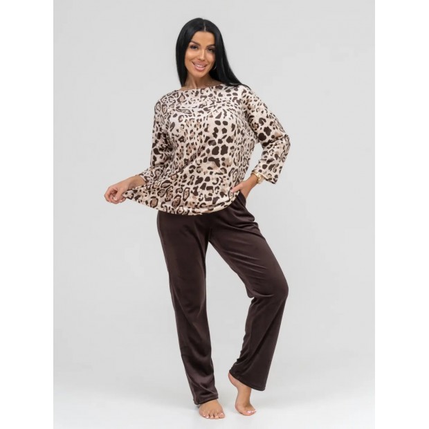 Комильфо(леопард) костюм