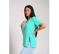 Асимметрия(аквамарин) футболка - small7