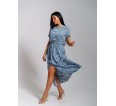 Ассоль(леопард голубой) платье - small13