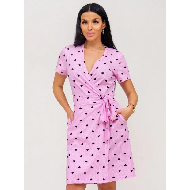 Рози(розовый) халат