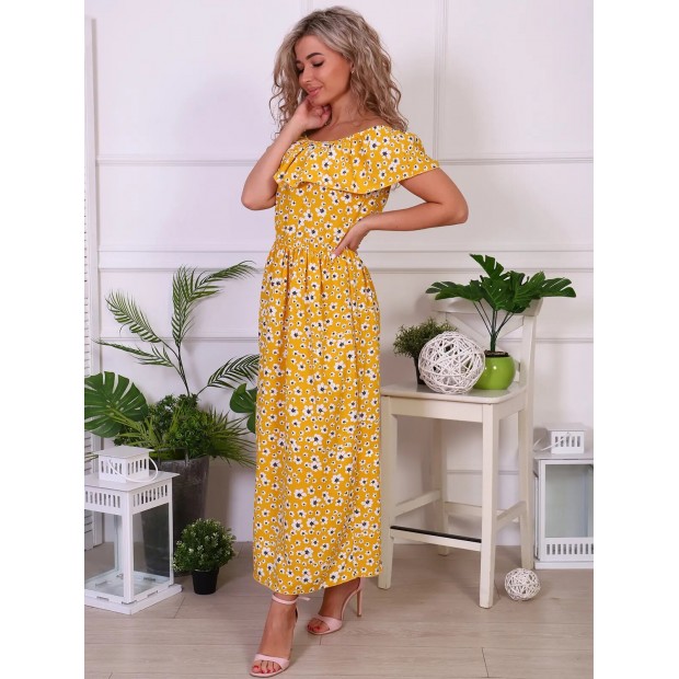 Мелодия(жёлтый) платье