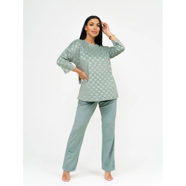 Комильфо(олива) костюм