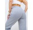 Акцент(светло-серый меланж) брюки - small4