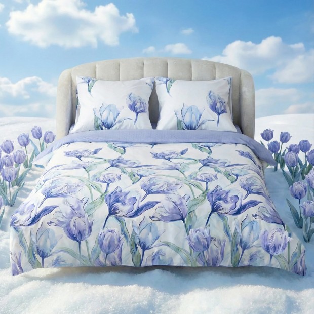 Снеженика КПБ поплин