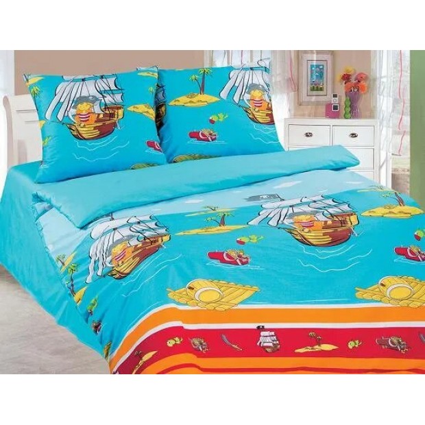 Остров сокровищ КПБ поплин подростковый