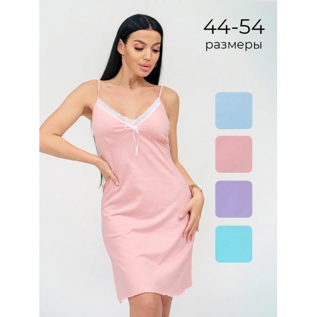 Юни(коралл) сорочка ночная