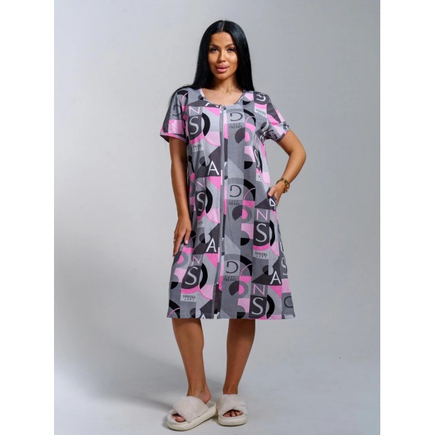 Грация(серый) халат