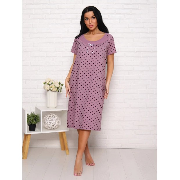 Катя (горох лиловый) сорочка ночная