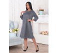Идеал (серое)  платье - small2