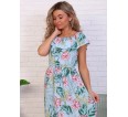 Мелодия(мята) платье - small3