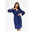 Лира(индиго) халат - small6