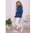 Фора(индиго) толстовка - small1