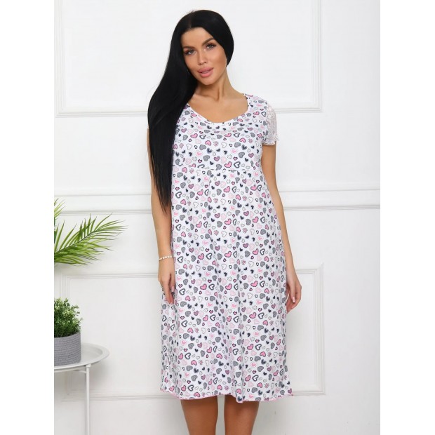 Неженка (розовый) сорочка ночная