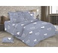 Постельное белье перкаль "Сердечки" - small