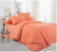 Постельное белье перкаль "Сочный апельсин" (полностью оранжевый) - small