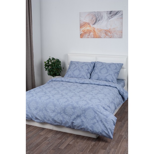 Постельное белье поплин - жаккард "Графит" купить по цене 3 307 руб. в ...