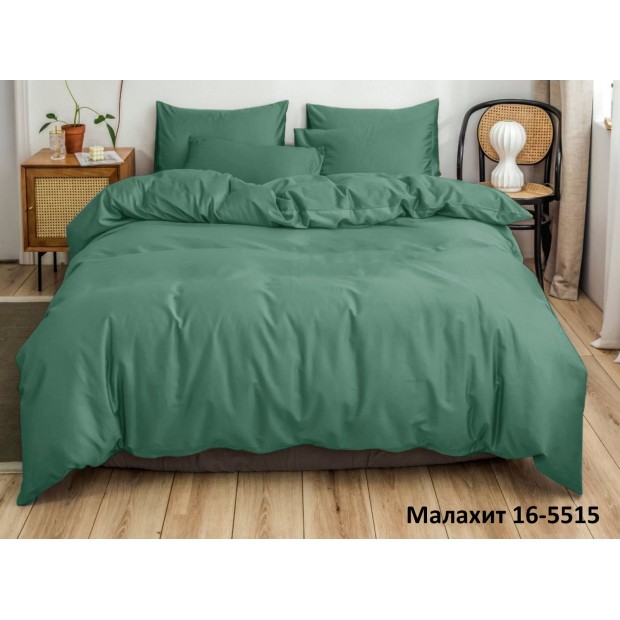 Постельное белье однотонное "Малахит" (полисатин)
