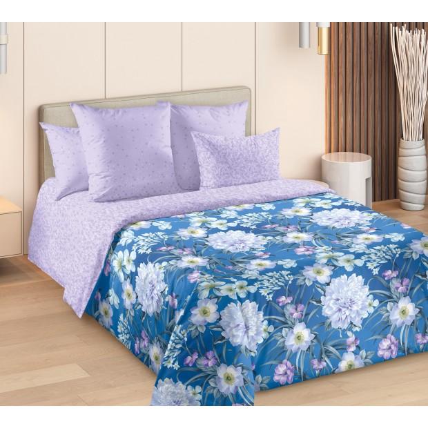 Постельное белье сатин "Белый букет"