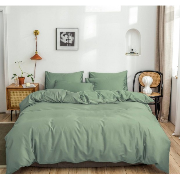 Постельное белье сатин "Фисташка"