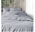 Постельное белье вареный хлопок - Серый меланж - small