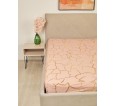 Простыня бязь - Кракле, цвет пудра - small1