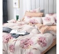 Постельное белье поплин эксклюзив на молнии - Розовый одуванчик - small