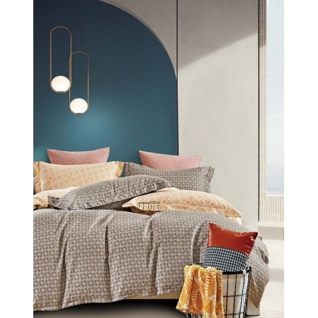 Постельное белье сатин люкс - Соты