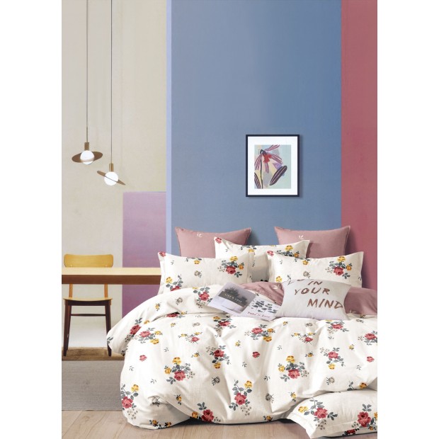 Постельное белье сатин элит на молнии - Флирт