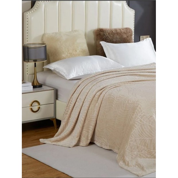 Плед Велсофт Бамбук Токио- Листья