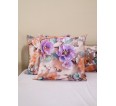 Комплект наволочек бязь люкс - Фиалки - small