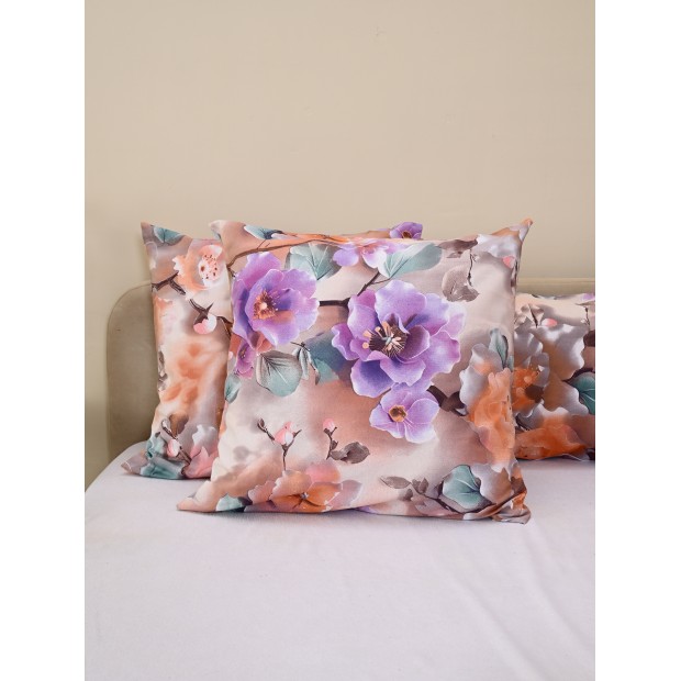 Комплект наволочек бязь люкс - Фиалки