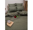 Пододеяльник Микрофибра Страйп - Хаки - small