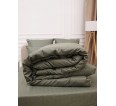 Пододеяльник Микрофибра Страйп - Хаки - small1