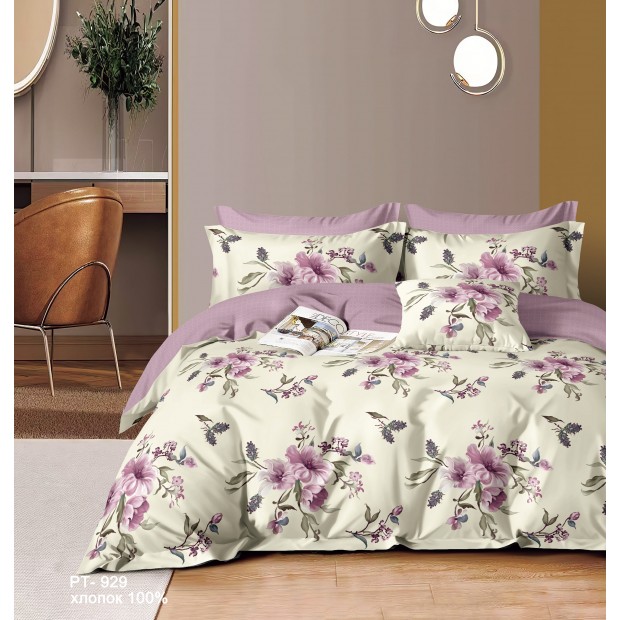 Постельное белье поплин эксклюзив на молнии - Джина