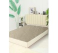 Простыня Микрофибра Узор - Сливочный - small
