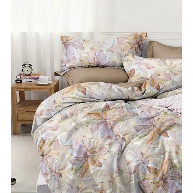 Постельное белье поплин эксклюзив на молнии - Палитра